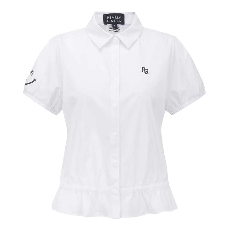 Áo golf nữ — Pearly Gates (Trắng) — Pearly Gates | Seoul Golf Fashion
