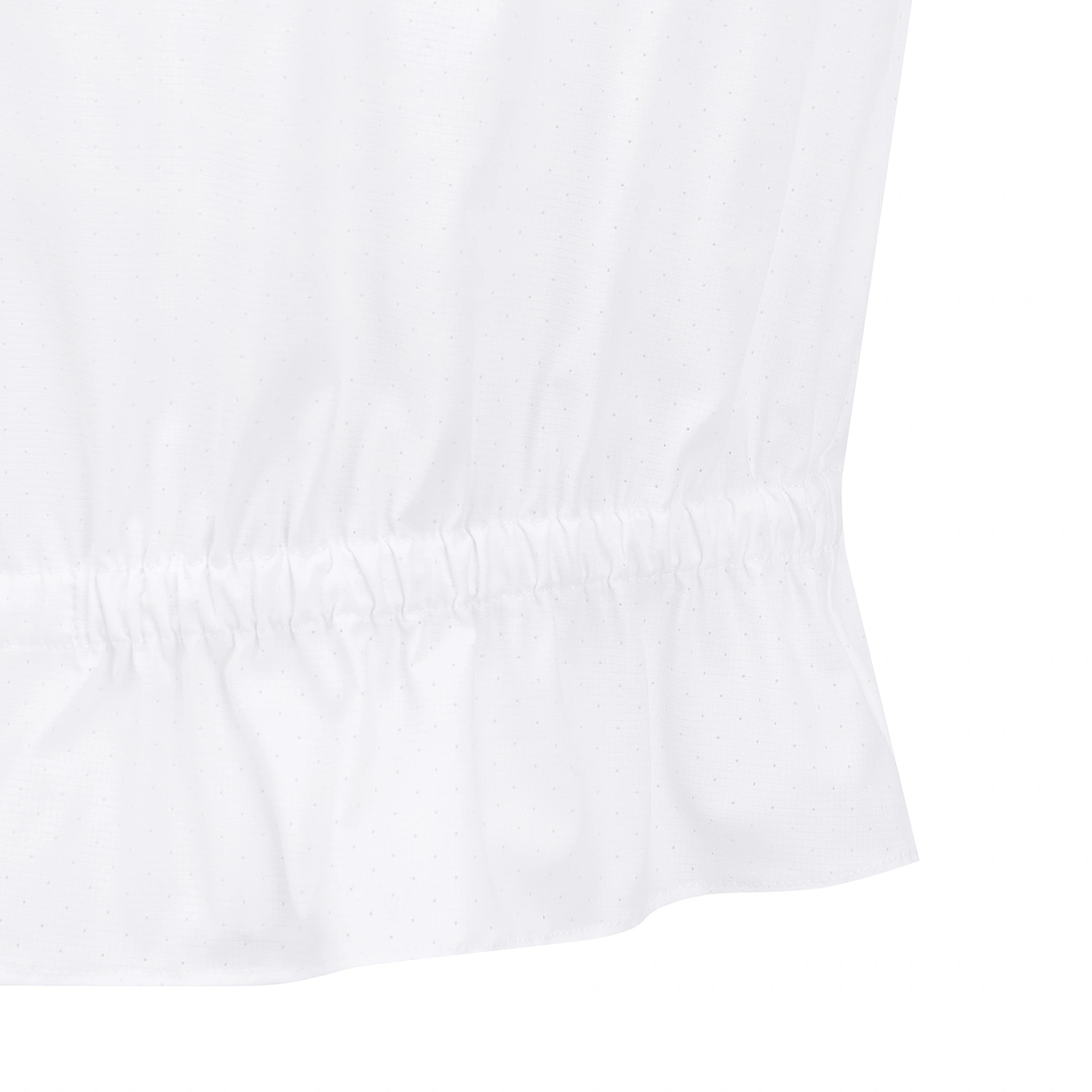 Áo golf nữ tay ngắn cổ bẻ màu trắng — ảnh 5