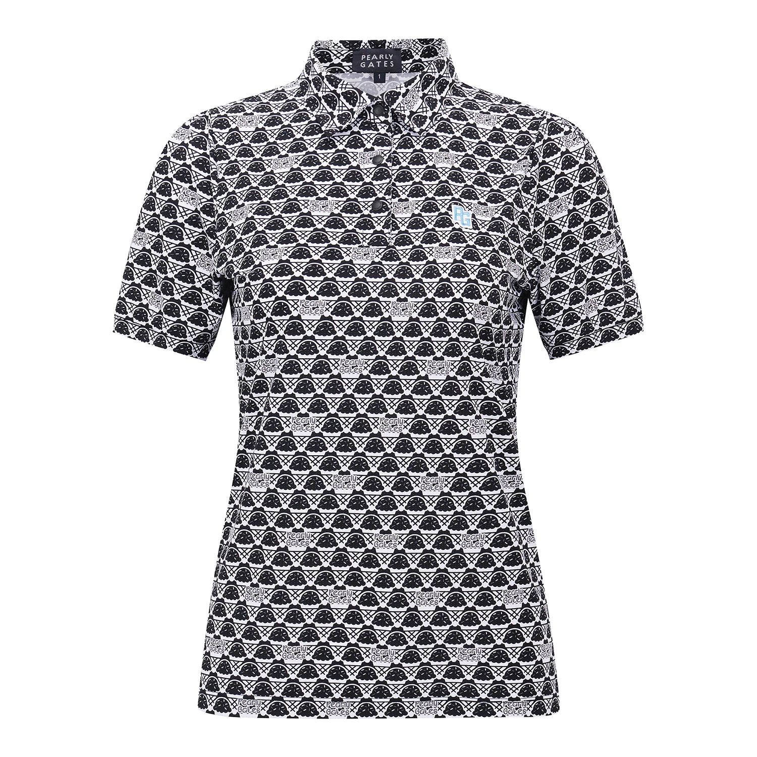 Áo golf nữ — Pearly Gates (Đen) — Pearly Gates | Seoul Golf Fashion