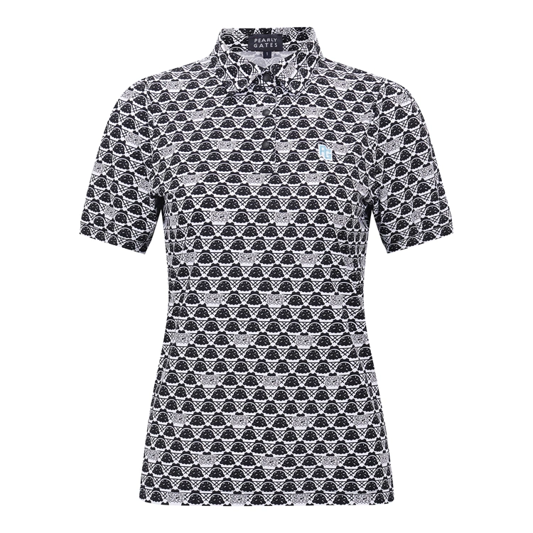 Áo golf nữ — Pearly Gates (Đen) — Pearly Gates | Seoul Golf Fashion