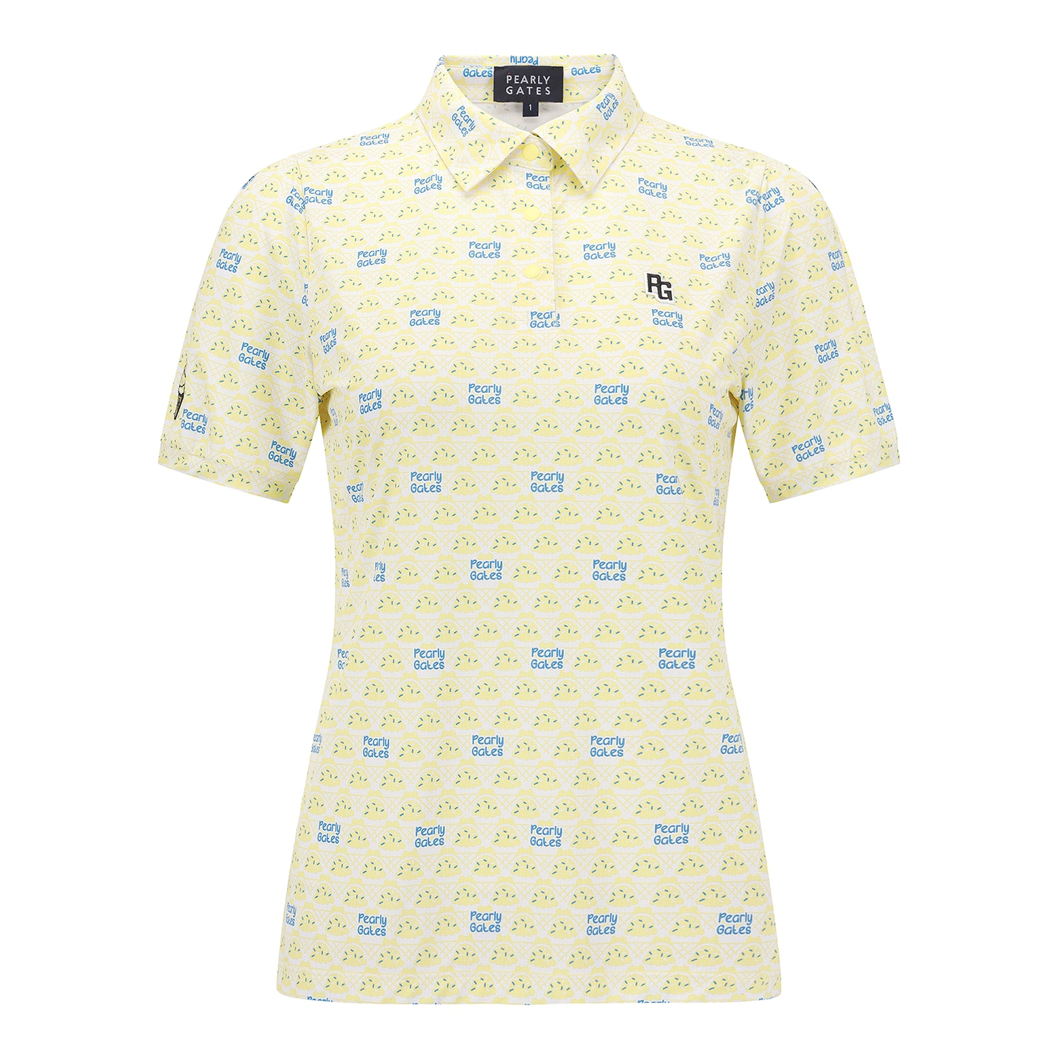 Áo golf nữ — Pearly Gates (Vàng) — Pearly Gates | Seoul Golf Fashion