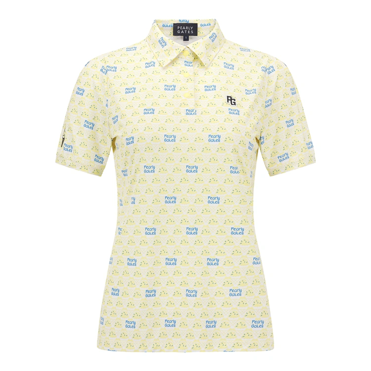 Áo golf nữ — Pearly Gates (Vàng) — Pearly Gates | Seoul Golf Fashion