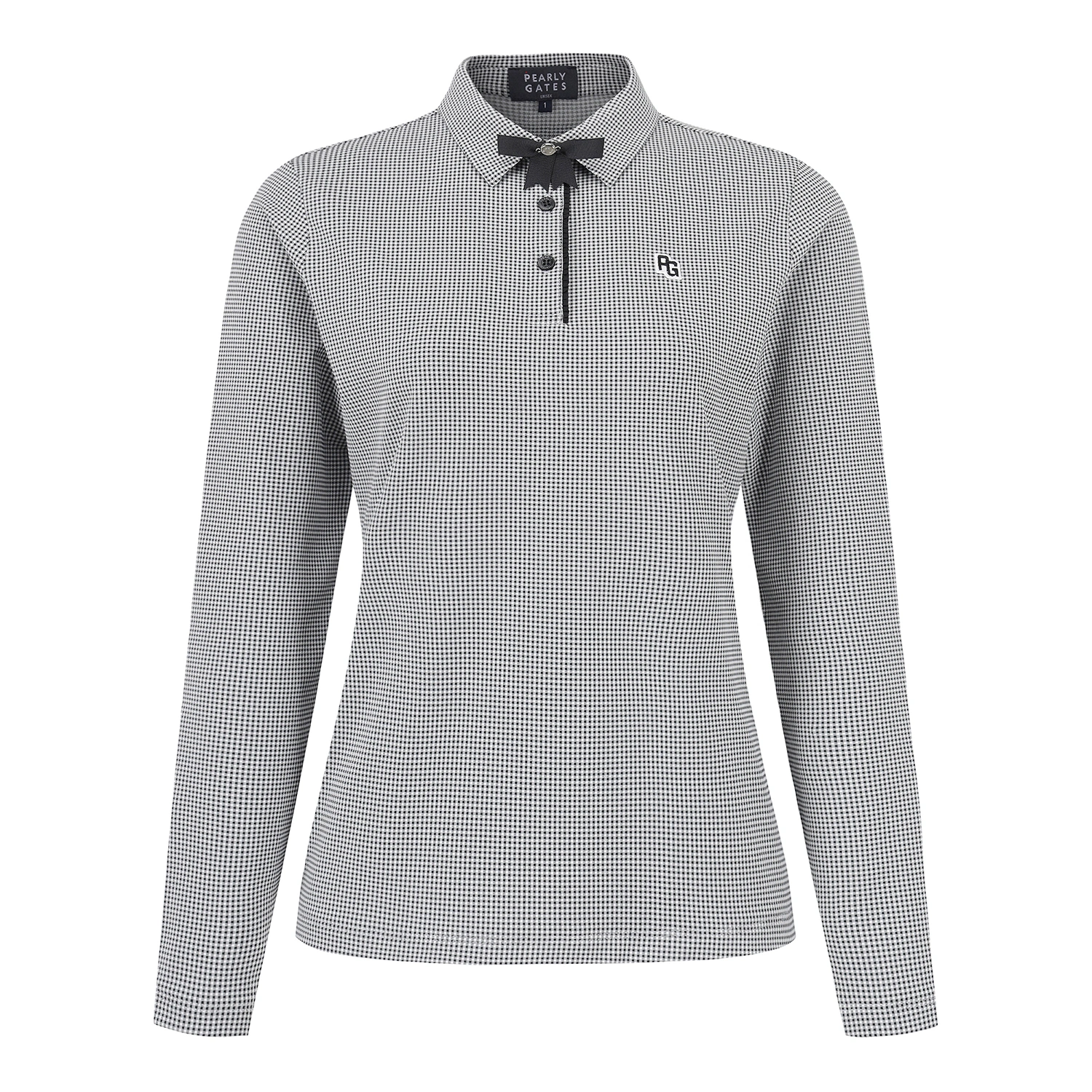 Áo golf nữ — Pearly Gates (Đen) — Pearly Gates | Seoul Golf Fashion
