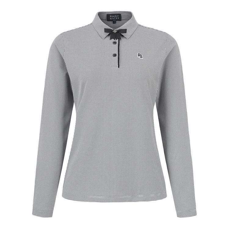 Áo golf nữ — Pearly Gates (Đen) — Pearly Gates | Seoul Golf Fashion
