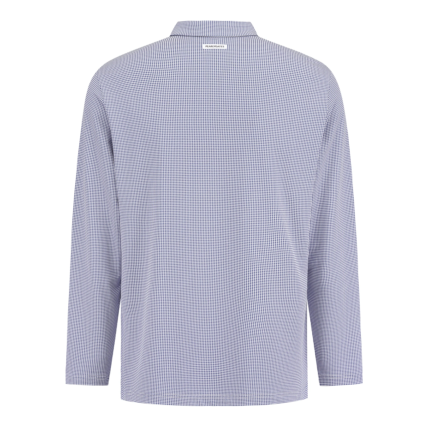 Áo golf nữ tay dài kẻ caro xanh navy — ảnh 5